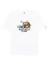 *baby Milo® Store By *a Bathing Ape® Printed Cotton T-shirt In White