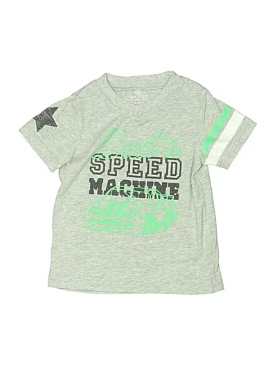 Pre-owned Baby Okie Dokie Kids' Short Sleeve T-shirt In Green