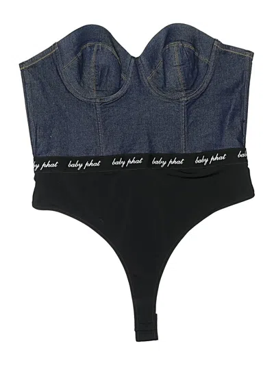 Baby Phat Bodysuit In Black