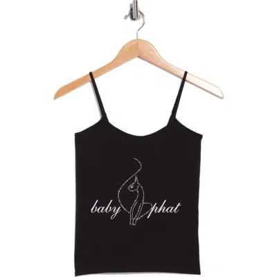 Baby Phat Seamless Logo Camisole In Black