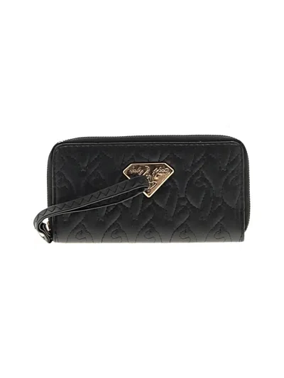 Pre-owned Baby Phat Wristlet In Black