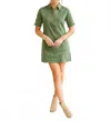 Baby Pink Kassie Dress In Olive