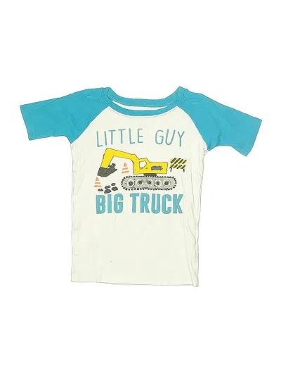 Pre-owned Baby Place Kids' Short Sleeve T-shirt In Blue