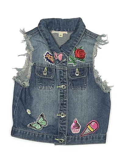 Pre-owned Baby Sara Kids' Denim Vest In Blue