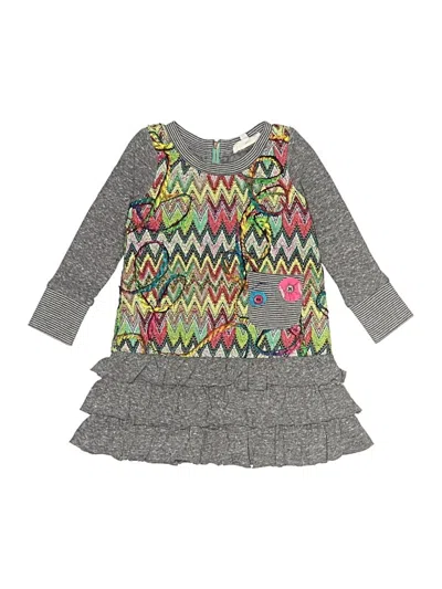 Pre-owned Baby Sara Kids' Dress In Gray