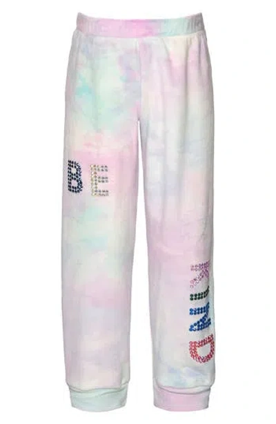 Baby Sara Kids' Be Kind Joggers In Purple Multi