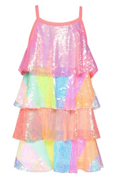 Baby Sara Kids' Sequin Tiered Dress
