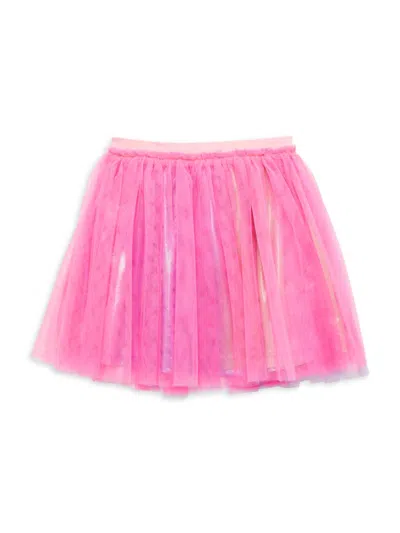 Baby Sara Babies' Little Girl's Mesh Tutu Skirt In Pink