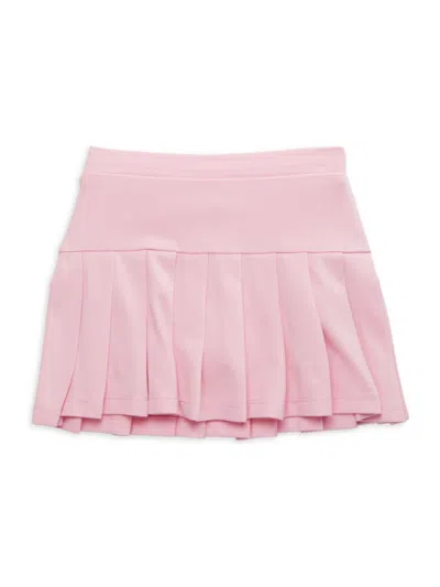 Baby Sara Kids' Little Girl's Pleated Mini Skort In Pink