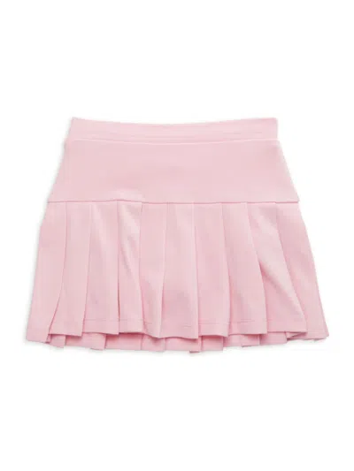 Baby Sara Babies' Little Girl's Pleated Mini Skort In Pink