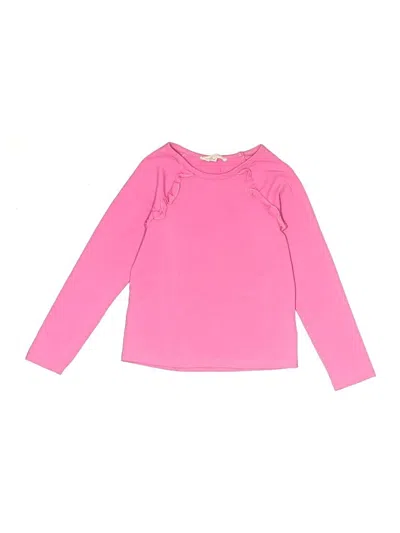 Pre-owned Baby Sara Kids' Long Sleeve T-shirt In Pink