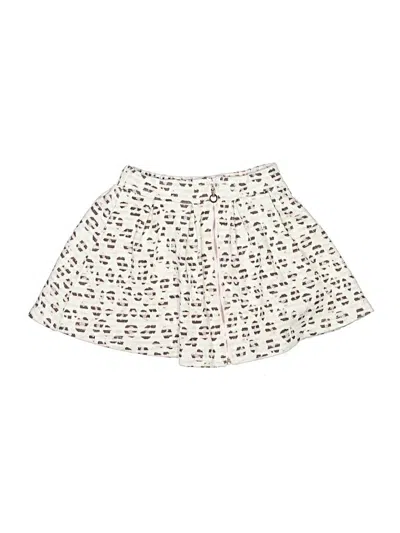 Pre-owned Baby Sara Kids' Skirt In White