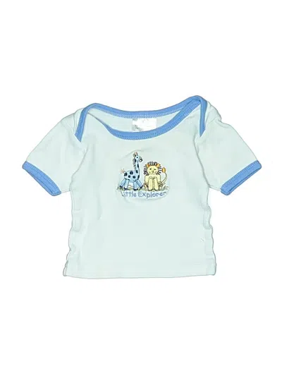 Pre-owned Baby Babies' Short Sleeve T-shirt In White