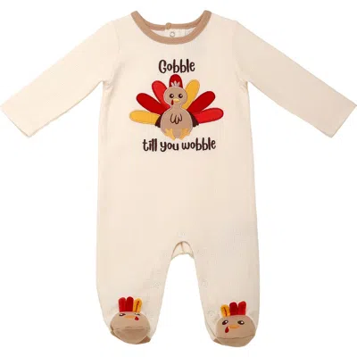 Baby Starters Gobble 'til You Wobble Footie In Neutral