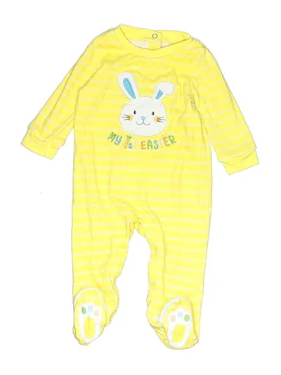 Pre-owned Baby Starters Babies' Long Sleeve Onesie In Yellow
