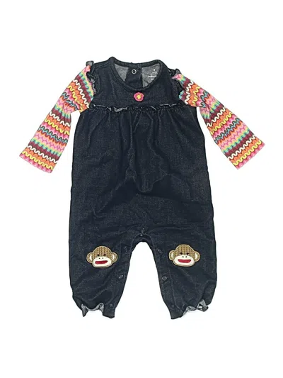 Pre-owned Baby Starters Babies' Long Sleeve Outfit In Black