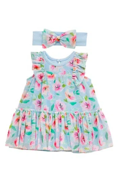 Baby Starters Mesh Dress & Headband Set