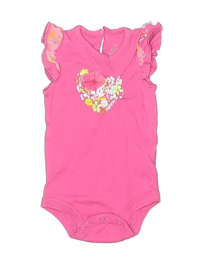 Pre-owned Baby Starters Babies' Short Sleeve Onesie In Pink