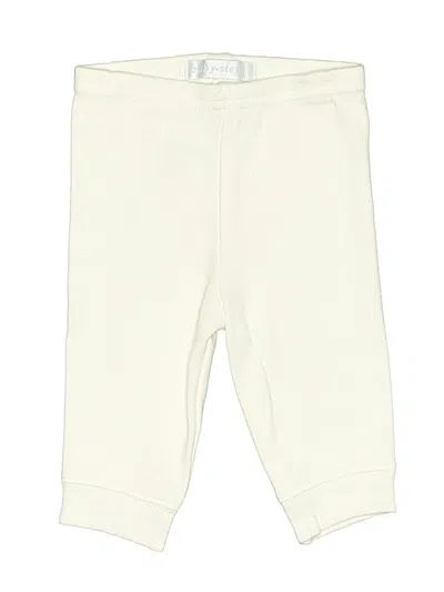 Pre-owned Baby Steps Babies' Active Pants In White