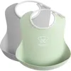Babybjorn Kids' Babybjörn Set Of 2 Silicone Bibs In Green