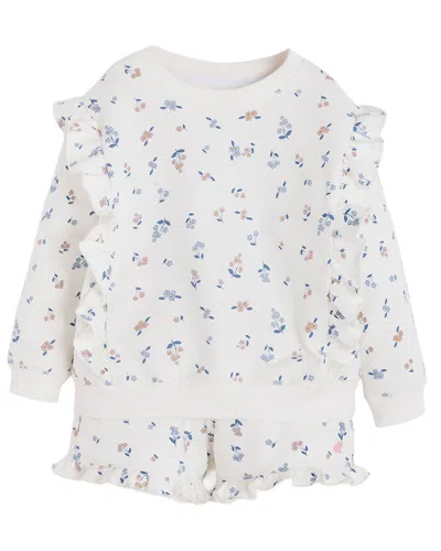 Babycottons Kids'  2pc Printed Sweatshirt & Jogger In Multi