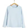 Babycottons Beach Long Sleeve Rashguard In Light Blue