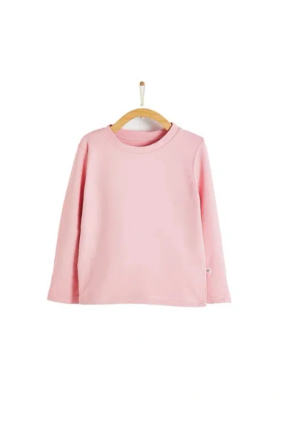 Babycottons Beach Long Sleeve Rashguard In Pink