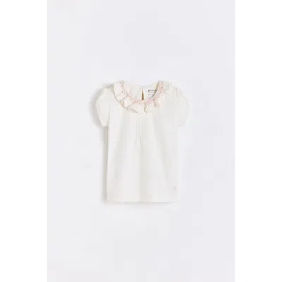Babycottons Berries Tee For Little Kid & Big Kid In White