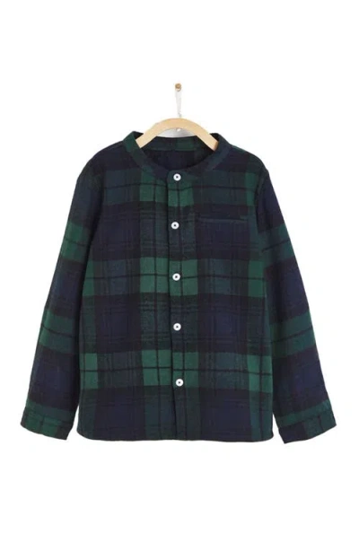 Babycottons Christmas Plaid Shirt In Red