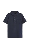 Babycottons College Polo Shirt For Toddler In Blue