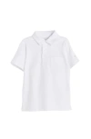 Babycottons Kids'  College Polo Shirt For Toddler In White