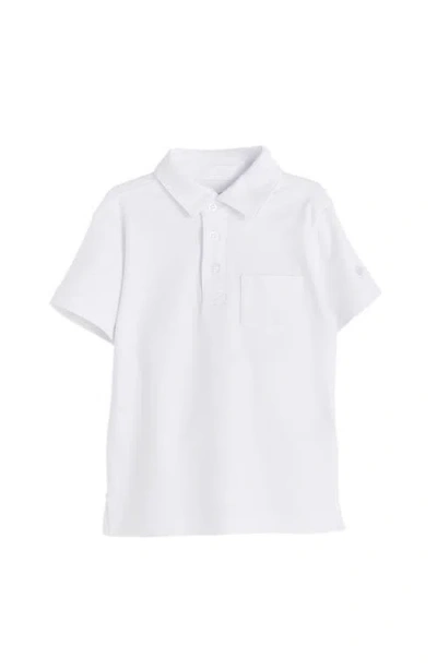 Babycottons Kids'  College Polo Shirt For Toddler In White