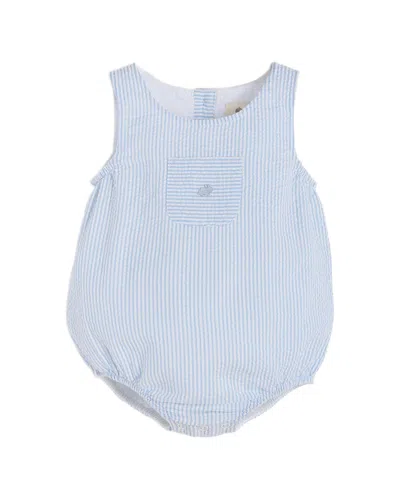 Babycottons Kids'  Coverall In Blue