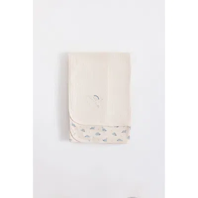 Babycottons Dinomyte Receiving Blanket In Neutral
