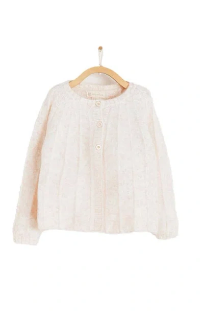 Babycottons Emilia Cardigan In Off White