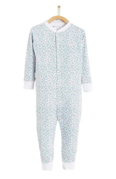 Babycottons Emma One-piece Snug Pajamas In Multicolor