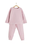 Babycottons Essentials Sweatshirt Set In Pink
