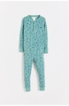 Babycottons Felix Snug Long Pajamas For Infant In Blue