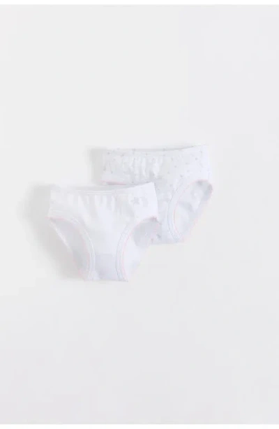 Babycottons Galaxy Panty Set X 2 Infant In White