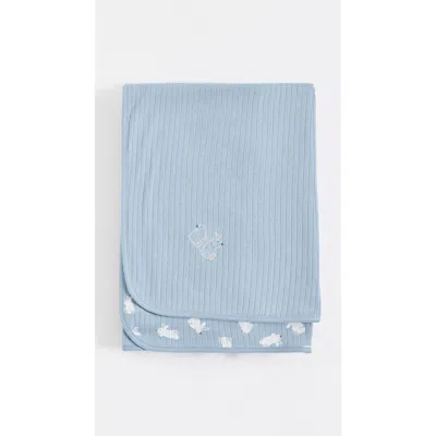 Babycottons Hoppers Receiving Blanket In Blue