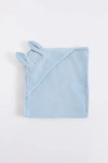 Babycottons Hoppers Small Hooded Towel In Blue