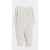 Babycottons Jane Zip Footed Pajama For Infant In Multi