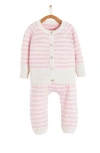 Babycottons Knit 2 Piece Set In Pink