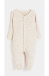 Babycottons Magic Wings Front-snap Footie For Infant In Neutral