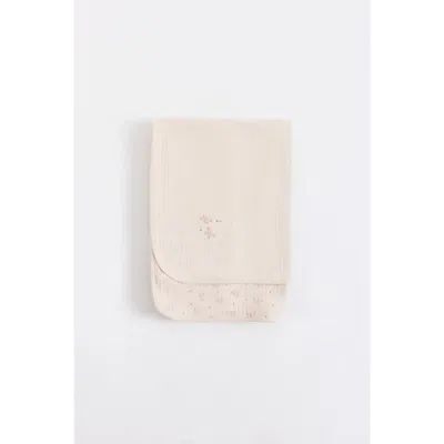 Babycottons Magic Wings Receiving Blanket In Neutral