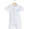 Babycottons Manji Short Romper In Full Print