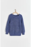 Babycottons Mick Knit Sweater For Infant In Blue