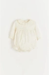 Babycottons Nicole Blouse Bodysuit For Infant In White