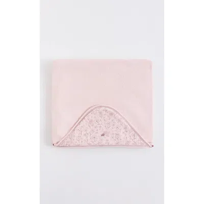 Babycottons Penny Large Hooded Towel In Pink