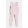 Babycottons Penny Snug Long Pajamas For Toddler In Pink